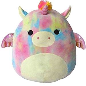 Squishmallow 20” Jaime Tie Dye Pegacorn Unicorn